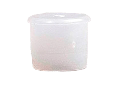 Cap, Semi Transparent Single Hole Plug (Needs to be used with 70120 Black Screw Cap)