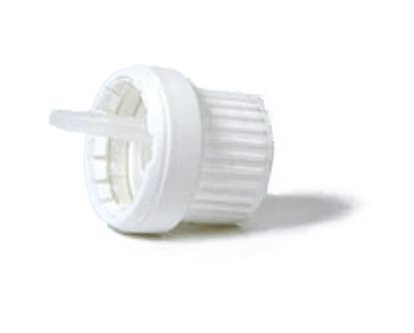 White Tamper Evident Dropper Caps